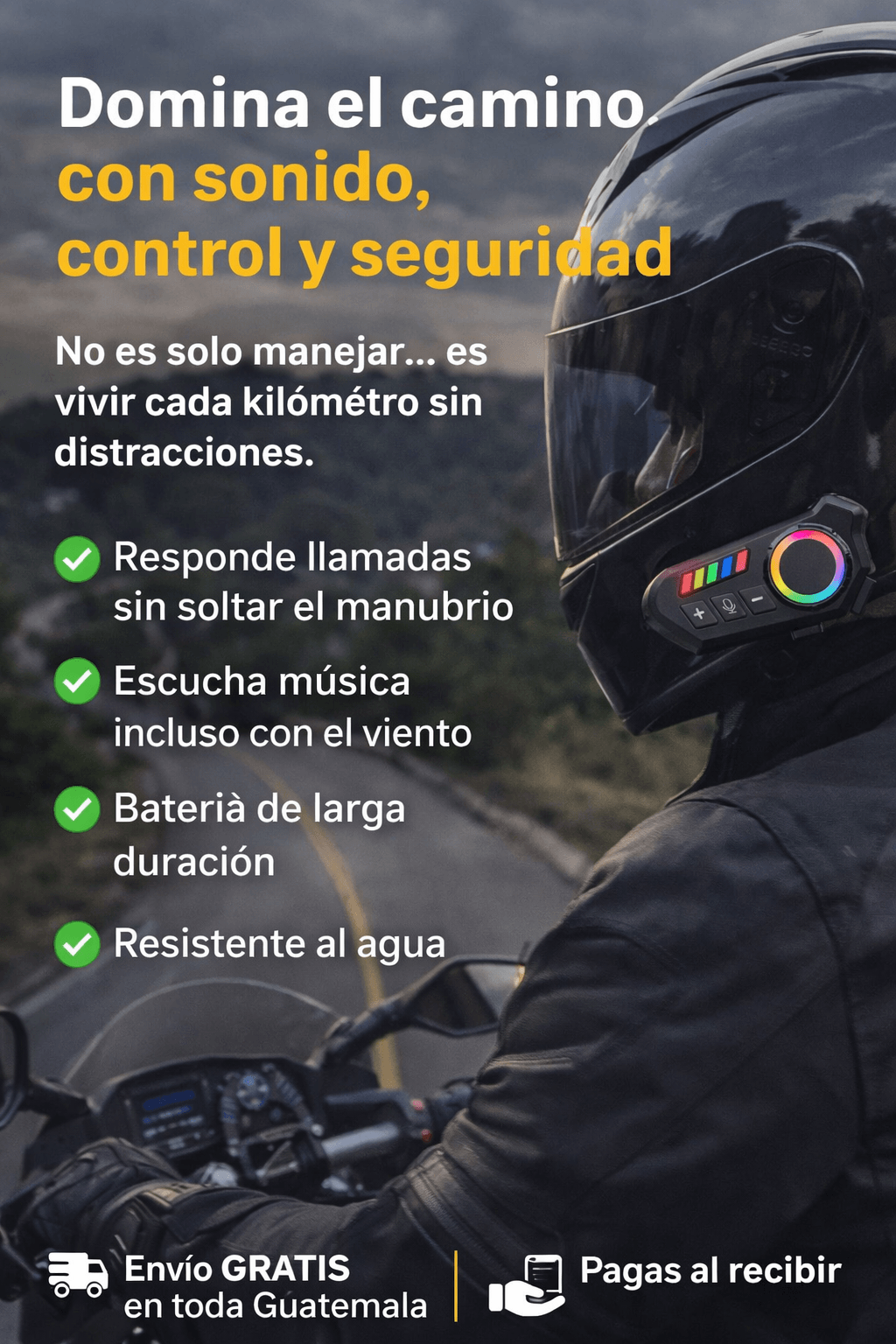 Auriculares para Casco