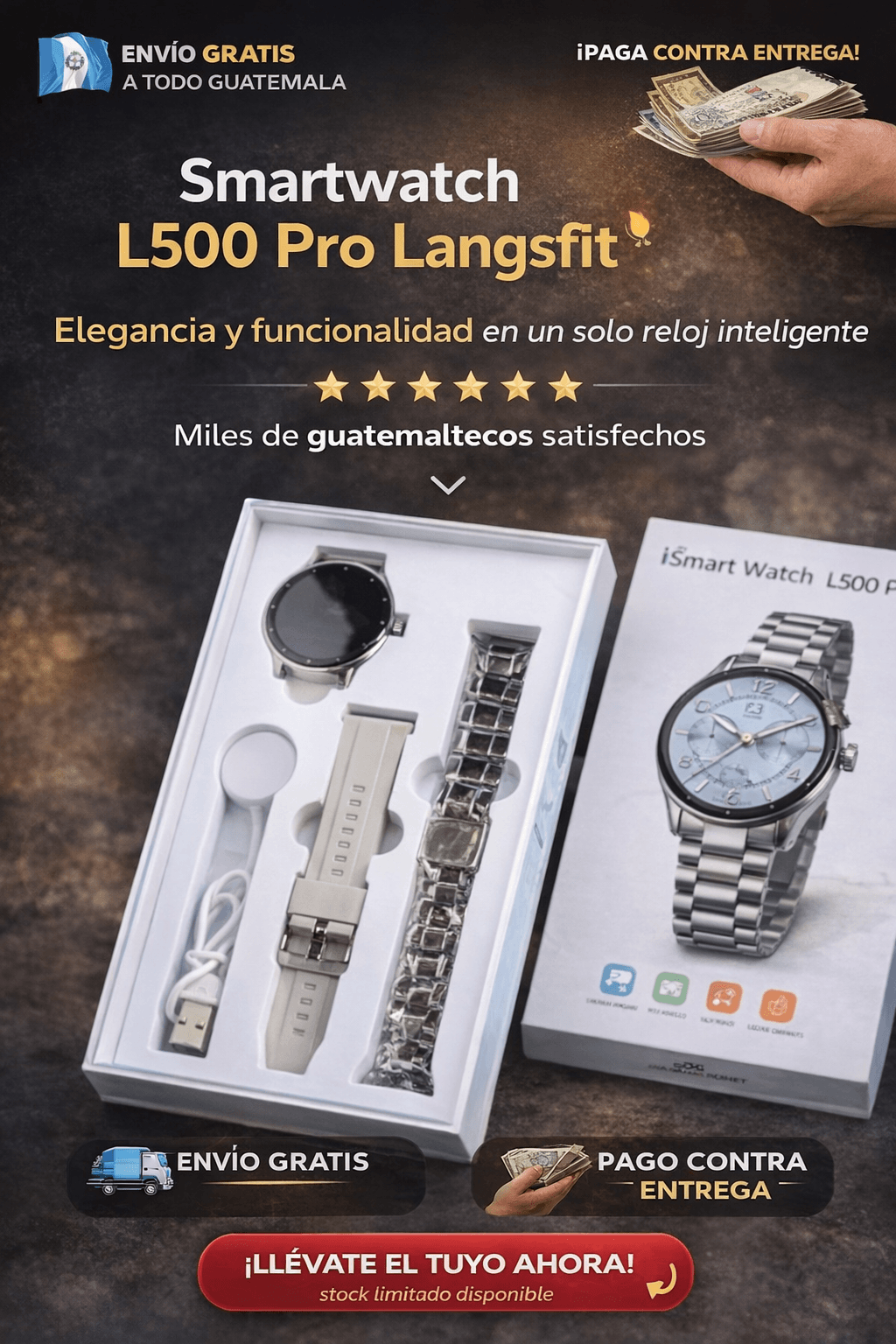 Smartwatch L500 Pro