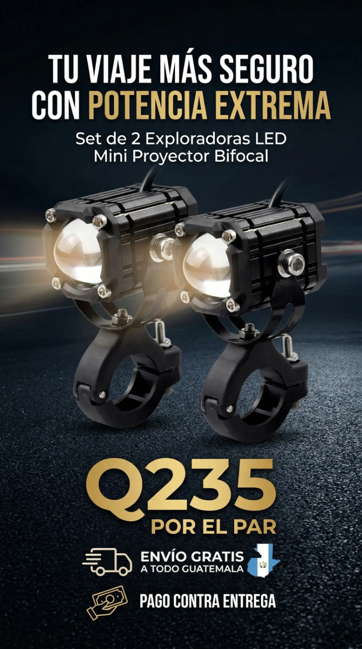 Luz Led Universal Vehiculos